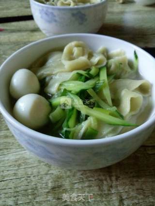 青丝面片汤的做法步骤：1