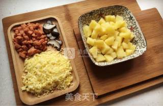 芝士焗土豆泥的做法步骤：1