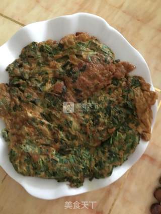 韭菜鸡蛋饼的做法步骤：6