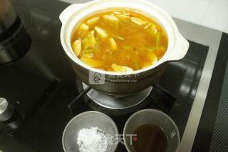 热辣辣牛肉泡菜汤的做法步骤：9