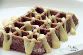 风味格格——巧克力华夫饼的做法步骤：11