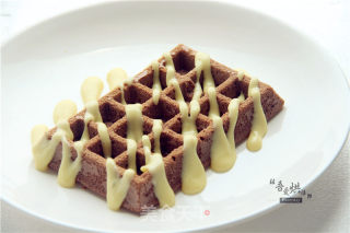 风味格格——巧克力华夫饼的做法步骤：12