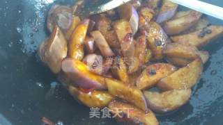 家常烧茄子的做法步骤：6