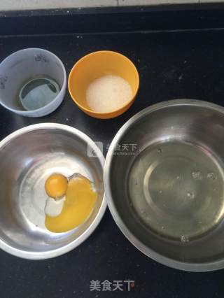 清新薄荷戚风蛋糕的做法步骤：4