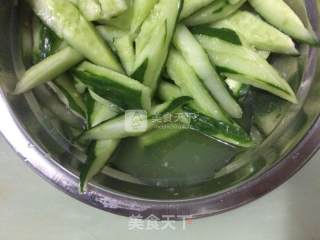 凉拌青黄瓜的做法步骤：6