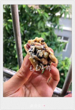 麦芽糖伍仁月饼的做法步骤：15