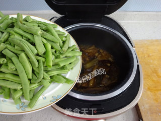 羊排扁豆粘卷子——#铁釜烧饭就是香#的做法步骤：17