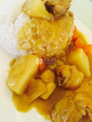 咖喱鸡饭的做法步骤：12