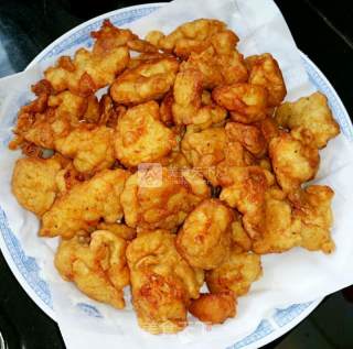 苹果糖醋肉的做法步骤：5