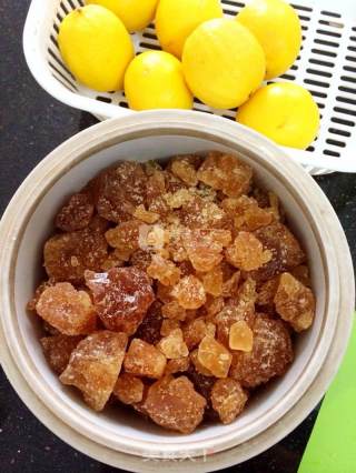 陈皮冰糖炖柠檬的做法步骤：6