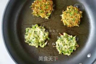黄金黄瓜饼的做法步骤：3