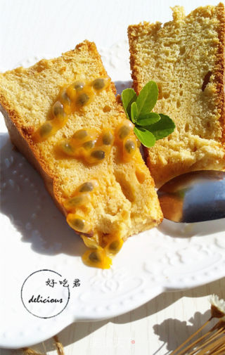 焦糖百香果戚风的做法步骤：15
