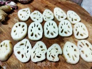 鸡蛋味的藕夹的做法步骤：3