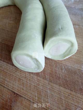 翡翠韭菜虾仁水饺的做法步骤：8