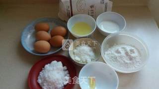 不会失败的8寸戚风蛋糕的做法步骤：1