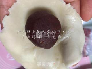豆沙蛋黄酥的做法步骤：10
