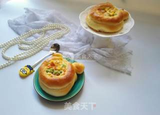 米奇沙拉面包的做法步骤：17