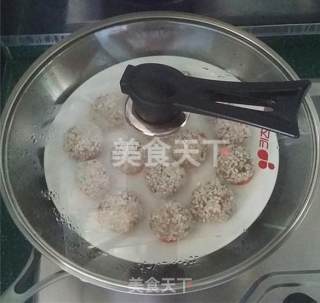 珍珠丸子的做法步骤：12