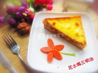 芝士焗三明治的做法步骤：8