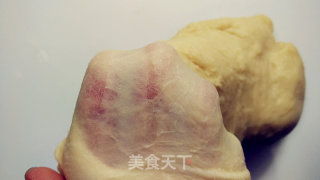 花好月圆之雪花手撕面包的做法步骤：4