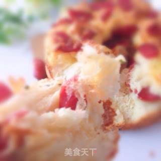 香肠奶酪手撕面包的做法步骤：14
