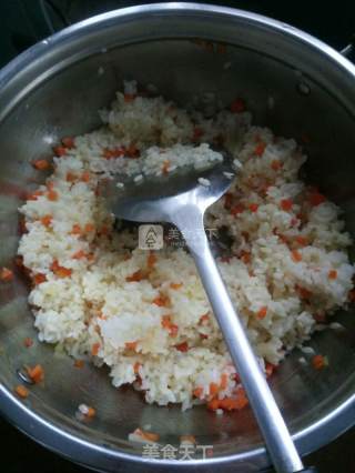 酱油炒饭的做法步骤：5