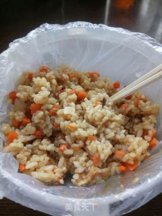 酱油炒饭的做法步骤：6