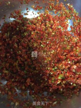 新鲜辣椒酱的做法步骤：2
