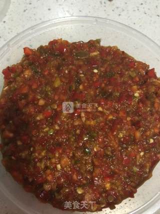 新鲜辣椒酱的做法步骤：3
