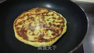 南瓜豆沙煎饼的做法步骤：7