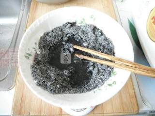 黑芝麻月饼的做法步骤：3