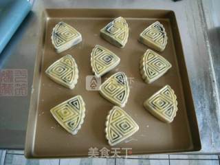 黑芝麻月饼的做法步骤：15