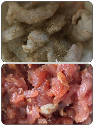 海陆汇三拼披萨的做法步骤：2