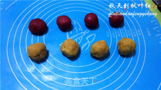 以爱的名义-纯天然桃山皮月饼的做法步骤：18