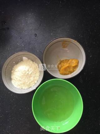 宝宝零食之奶香南瓜溶豆的做法步骤：1