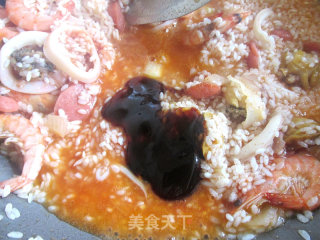 海鲜鲍鱼饭的做法步骤：7