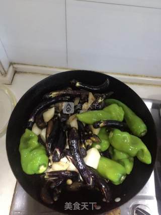 驴肉紫茄包咸菜的做法步骤：6