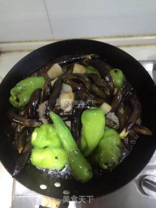 驴肉紫茄包咸菜的做法步骤：7