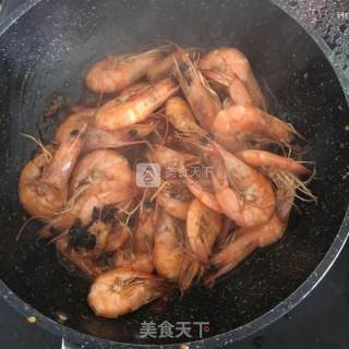 香辣虾（酱油炒虾）的做法步骤：10