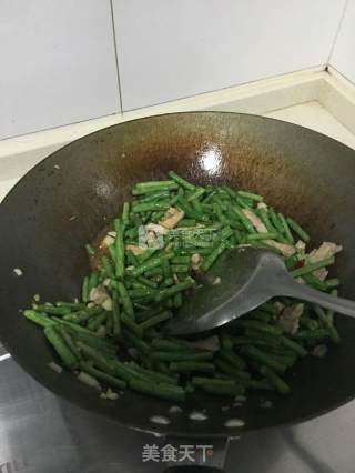 肉炒豇豆的做法步骤：6