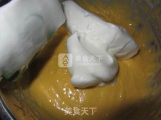 南瓜戚风蛋糕的做法步骤：11