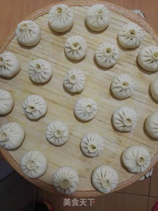 南瓜鸡蛋包子的做法步骤：13