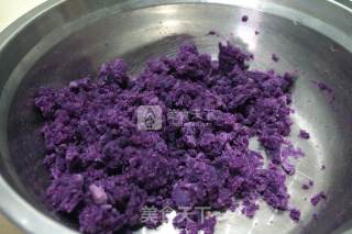紫薯发糕的做法步骤：2