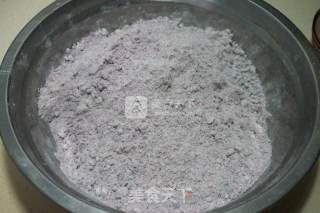 紫薯发糕的做法步骤：3