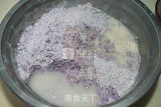 紫薯发糕的做法步骤：5