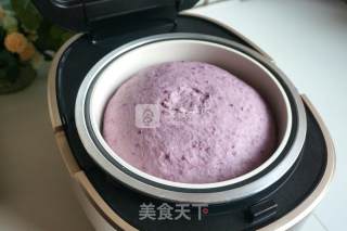 紫薯发糕的做法步骤：9