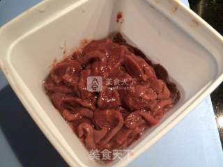 炒猪肝的做法步骤：2