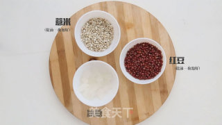 红豆薏米汤的做法步骤：1