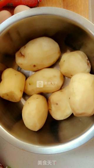 炒山药丸子的做法步骤：2