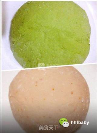 果蔬蝴蝶面-宝宝辅食的做法步骤：4